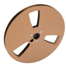 7 Zoll Aluminiumlegierung 1/4 Zoll Bandspule mit 3 Löchern zum Aufnehmen