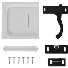 Kit Maniglia per Porta A Soffietto per (Lato Destro) e Pannello Scorrevole da 12 Pollici per Porte D'Ingresso di , Roulotte e