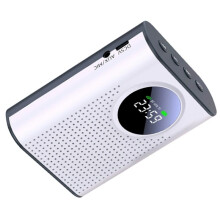 Voice Amplifier with Magnetic Lapel Microphone Personal Microphone and Speaker with LED Display Screen Voice Amplifier
