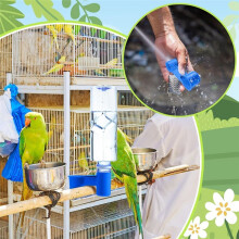 24 Stuks Drinkbekers voor Vogels, Voederbakken, Waterflessen en Kooien, Ideaal voor Duiven, Flessen, Kippen, Kwartels, Pluimvee en Andere Dieren.