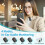 Wireless Lapel Lavalier Microphone Noise Canceling USB C Microphone, Clip  Phone Microphone 5