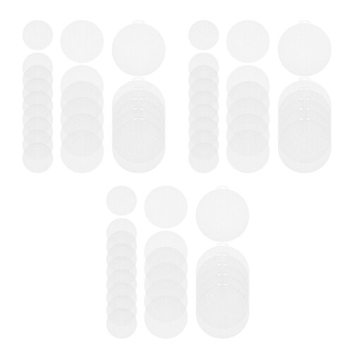 90Pièces Toile Plastique Résistante Transparente Pour DIY 1