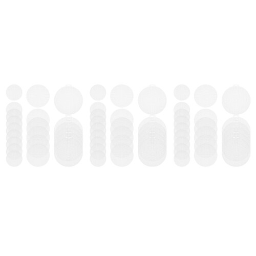 90Pièces Toile Plastique Résistante Transparente Pour DIY 2