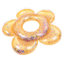 3Stk Pool Schwimmring Golden PVC Sicherheitsring Kreatives Design