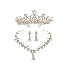 Elegantes Brautkronen Set Mit Halskette Ohrringe Für Hochzeitskleid