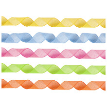 10Rolls Polyester Ribbon for Craft Gift Wrapping Assorted