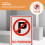 No Parking Résistant Intempéries Vive 4