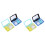4Stk Lens Storage Case Kunststoff Linsen Aufbewahrung 2