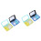 4Stk Lens Storage Case Kunststoff Linsen Aufbewahrung 4