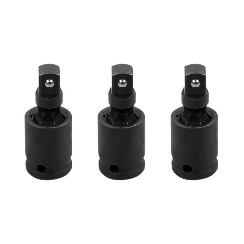 3Stk Impact Socket Für Auto Pulley Damper Schwarz -Molybdänstahl 2