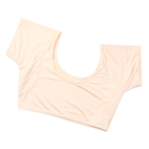 4Stk Schweißschutz Weste Frauen Elastisch Komfortabel Khaki