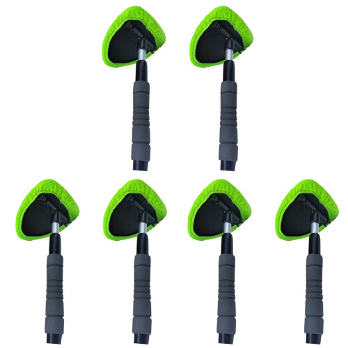 6Stk Windshield Cleaner Grün Mit 180 Für Auto Außenscheiben 2