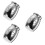 3Stk Haustierurne Silber Mini Ascheurne Cremation Urn 4