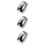 3Stk Haustierurne Silber Mini Ascheurne Cremation Urn 5