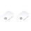 2Stk Damen Nail Manicure Tool Mit Spatel Weiß Kosmetik 2