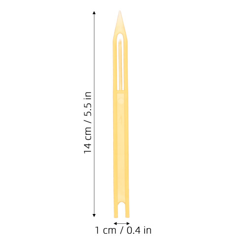 200Stk Netzmender Shuttle Khaki Langlebiges, Leichtes Reparaturtool 1
