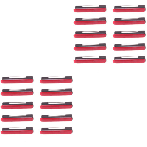 200Pièces Clips De Plastiques Auto-Adhésifs Pour 2