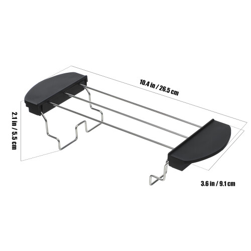 3Stk Toast Rack Toaster Zubehör Langlebig Sicher 1