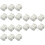 36Pièces Accessoires Papier Bobines Blanches Pour Spectacle Et Détente 9