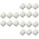 36Pièces Accessoires Papier Bobines Blanches Pour Spectacle Et Détente 8