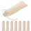 20Pièces À Cordon En Coton Beige Pour 2
