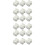 36Pièces Accessoires Papier Bobines Blanches Pour Spectacle Et Détente 10
