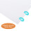 240Pièces Disques Binder Ronds En PP Pour Et 8