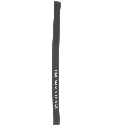 4Pièces Fixations Élastiques Silicone Noires Pour Agendas Et Notes 1