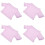4Pièces Costumes Violet Réutilisables Pour Décoration 7