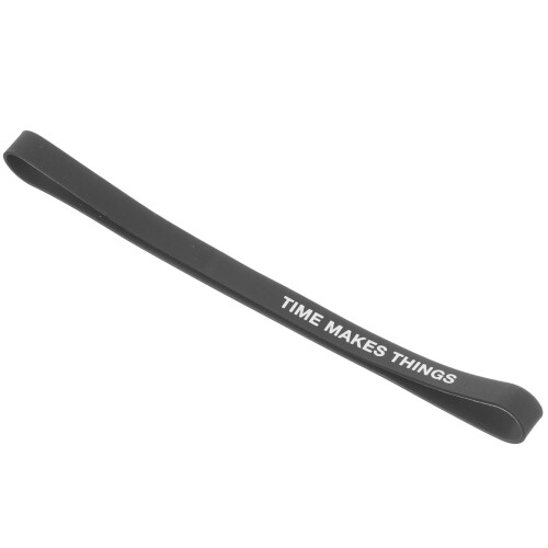 4Pièces Fixations Élastiques Silicone Noires Pour Agendas Et Notes 2