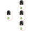 8Ensembles Blocs Temple Plastiques Jouets Et Relaxation 8