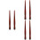 6Pièces Porte-Plume Bois Marron Pour Usage Peinture 8