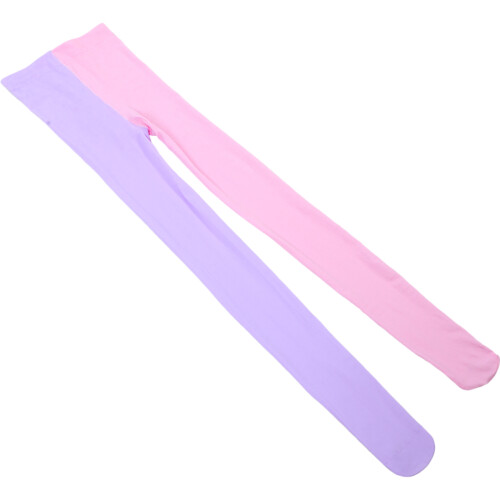 4Pièces Leggings Collants Nylon Couleurs Variées