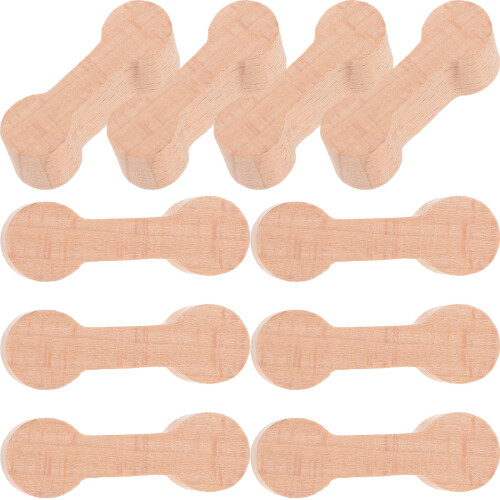 40Pièces De En Bois Khaki Pour Rails De Train DIY 1