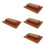 4Ensembles Coussin Main PU Marron Confort 6