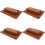 4Ensembles Coussin Main PU Marron Confort 7