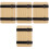 4Ensembles Kit -Fleurs Bois Beige Pour Scrapbooking Et Déco DIY 5