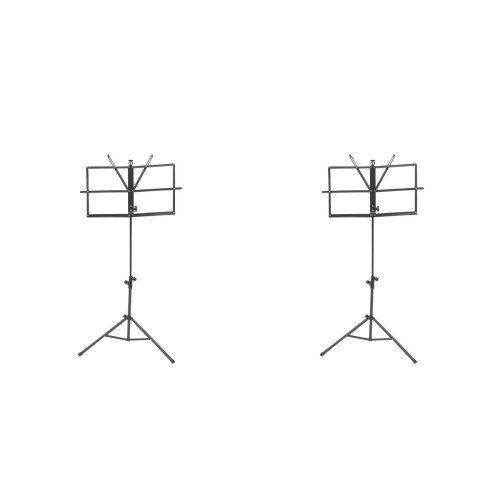 2Ensembles -Partitures Pliable Noir Pour Instruments Avec 2