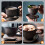 Vintage Ceramic Espresso Cup Multi Color Handheld Coffee Mug 4