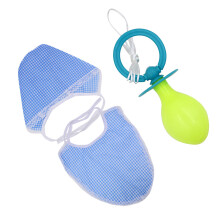 6Pcs Blue Baby Kids Accessories Adults Cosplay Bib Pacifier Hat