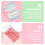 Pink Box Portable Storage Container Easy Clean PP 5