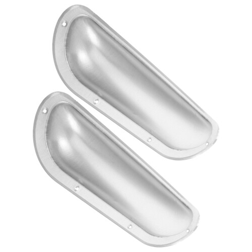 4Pièces Récipient À Pièces En Fer Argenté Accessoire Machine Jeu 1