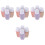 16Pcs Lightweight Plastic Pump Bottles for Liquid and Makeup Removal 4