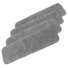 12Pièces Revêtements Escaliers Camper Gris En Polyester Antidérapants