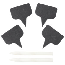 3Sets Cheese Labels and Cake Toppers with Writing Chalk
