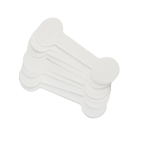 3 Pieces White Square Tags Cute Sticky Labels Spice Stickers