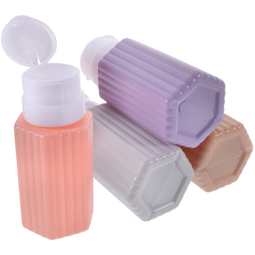 16Pcs Lightweight Plastic Pump Bottles for Liquid and Makeup Removal 1