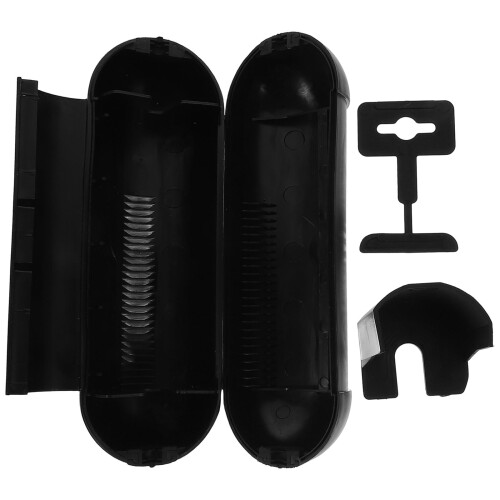5Pcs Black Outdoor Electrical Outlet Covers Weatherproof ABS Cable Box