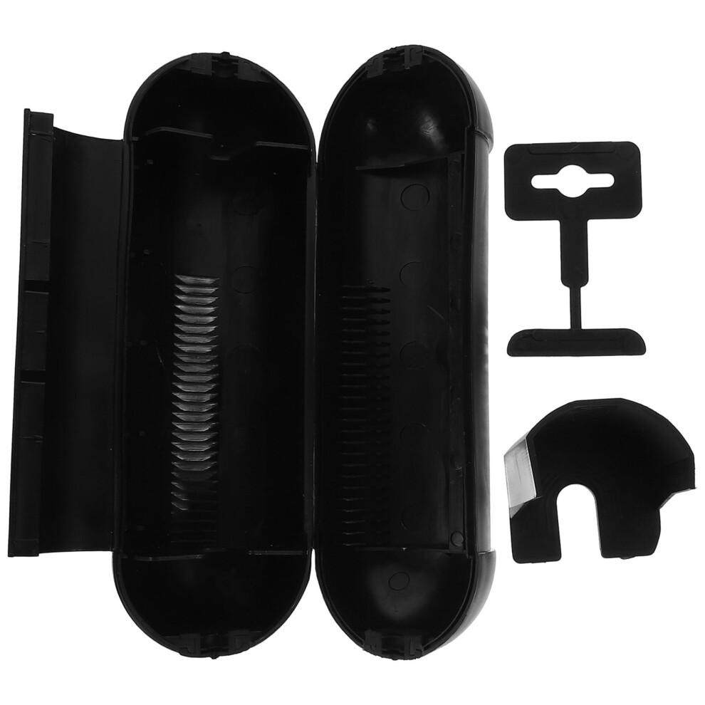 5Pcs Black Outdoor Electrical Outlet Covers Weatherproof Abs Cable Box 3403905452399