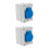 2Pièces Boîte Étanche IP65 ABS Pour Prise Extérieure Usage 5